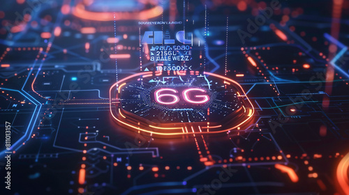 6G system fastest internet connection with smartphone