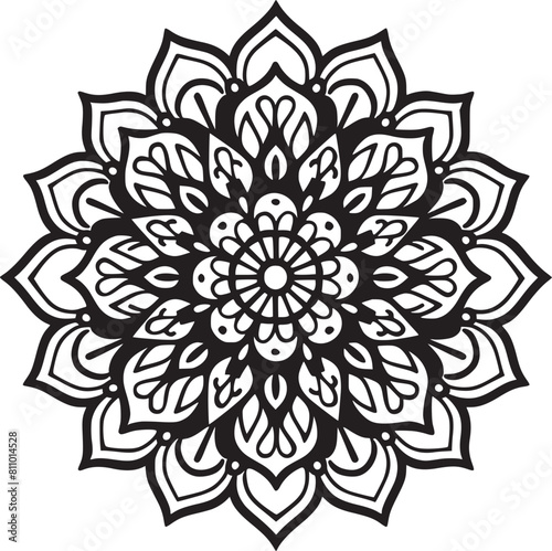 Mandala ornament illustration