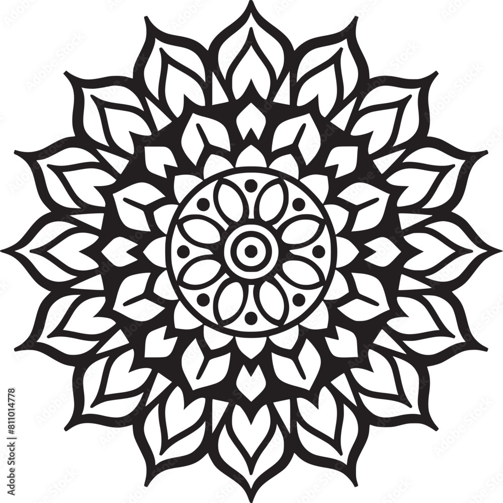 Mandala ornament illustration Mandala ornament illustration