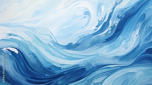 swirling waves in a pool of water creating abstract patterns