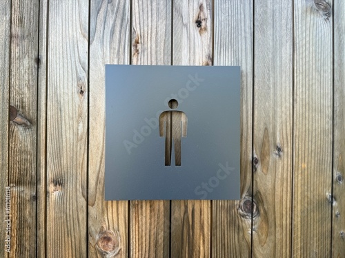 男性トイレのマーク