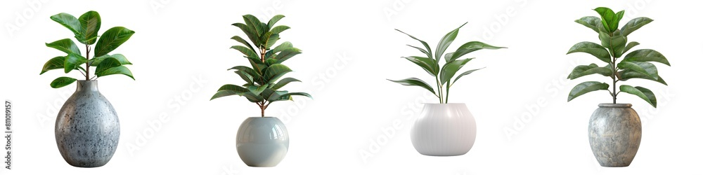 Pack of A pot with a spathiphyllum and sansevieria on a transparent background. png Pack of A pot with a spathiphyllum and sansevieria on a transparent background. png