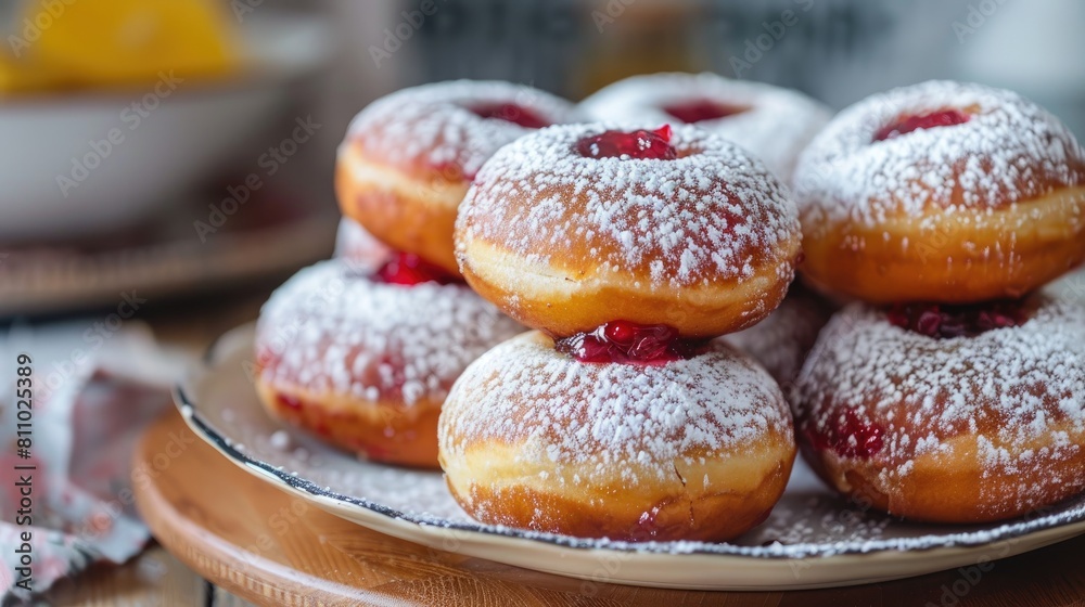 Polish paczki are delightful deep fried doughnuts enjoyed during Fat Thursday a traditional feast known as Tlusty czwartek in Poland These scrumptious treats are filled with rose hip jam and