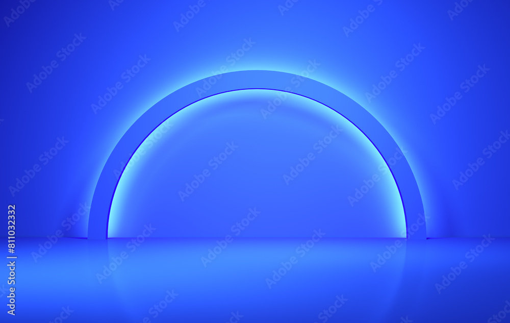 Minimalism abstract background, pedestal. 3D illustration. Minimalism abstract background, pedestal. 3D illustration.