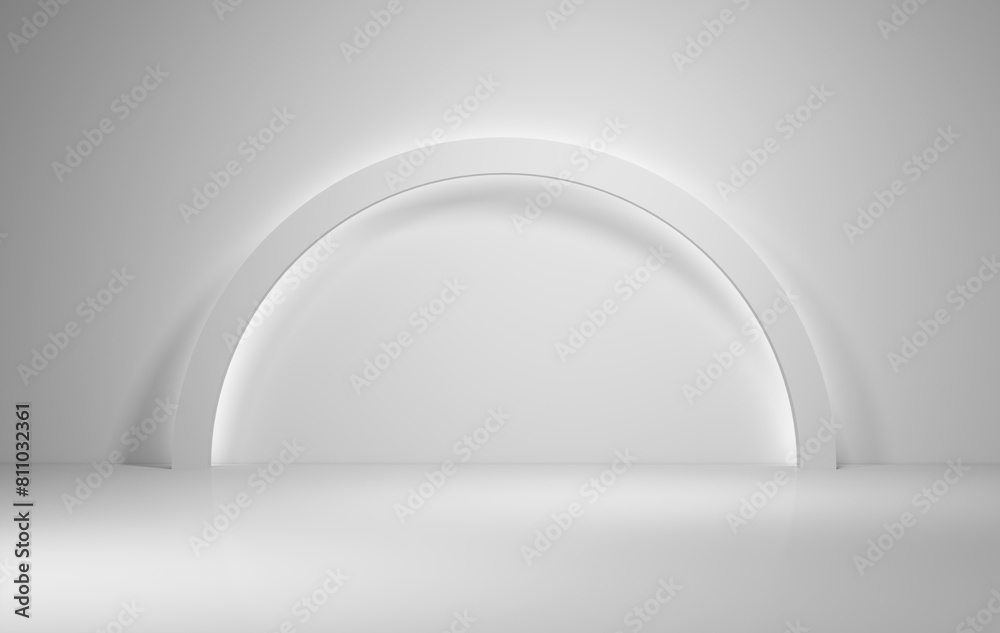 Minimalism abstract background, pedestal. 3D illustration. Minimalism abstract background, pedestal. 3D illustration.