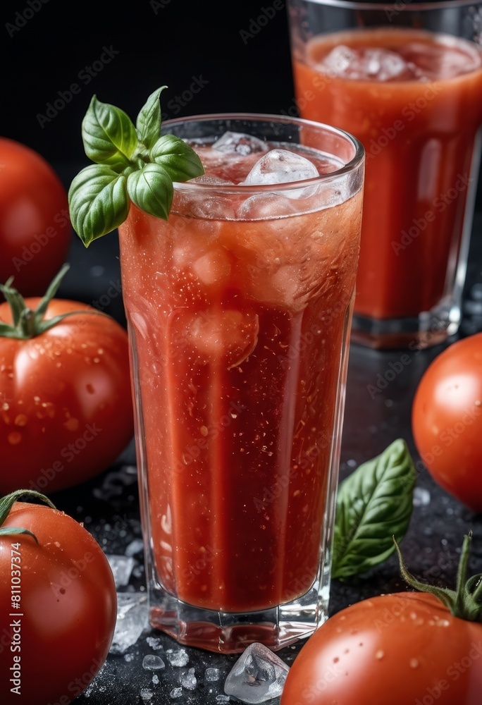 tomato juice and tomato