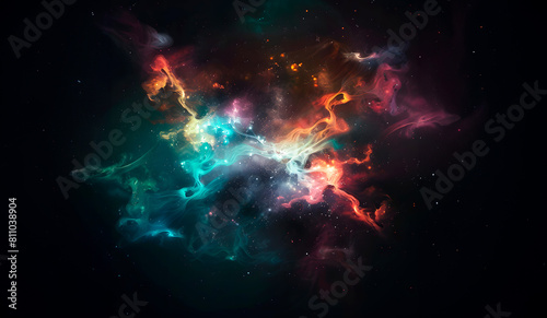 Abstract space backgroundbackground photo