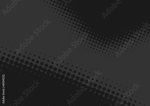dark grey pop art comic background lightning blast halftone dots