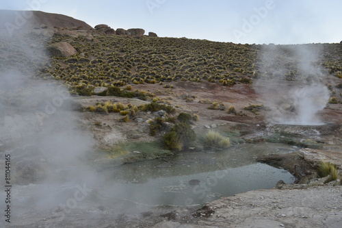 Cenário de Geyser photo