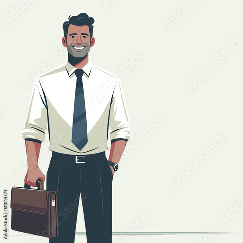 businessman with briefcase
