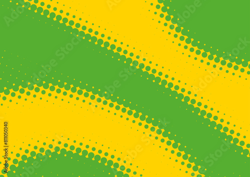 Bright yellow and yellow background in pop art comic book style, vector illustration eps10