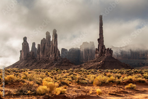 Monument Valley Totem Poly photo