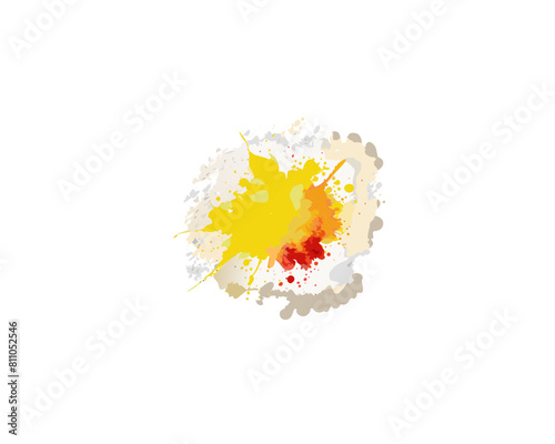 Vektor eines Farbspritzer