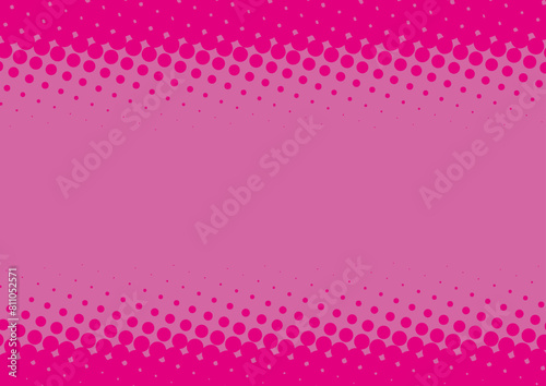 Pop art magenta and pink superhero background in retro comic book style, vector illustration eps10