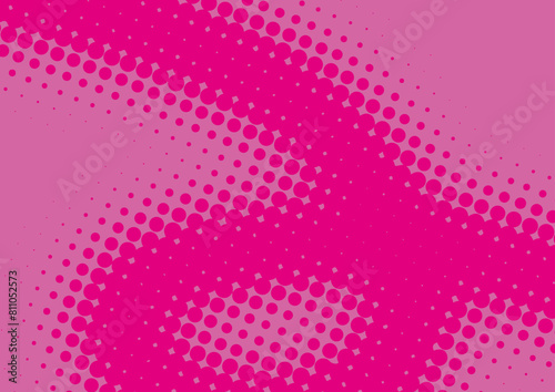 Pop art pink and magenta retro comic background, vector eps10