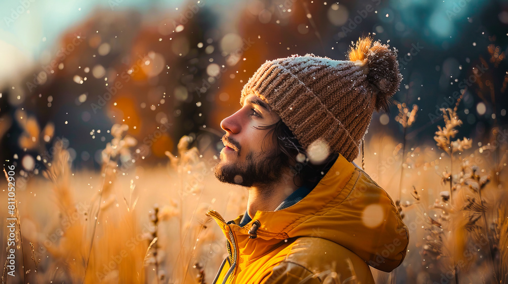 Portrait of a Man Wearing a Winter Cap
Portrait of a Man Wearing a Winter Cap