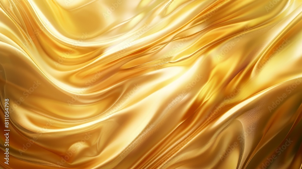 Fototapeta premium Gold liquid and luxury
