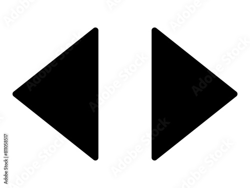 Free Download arrow right left icon design illustration. - GFXLoad