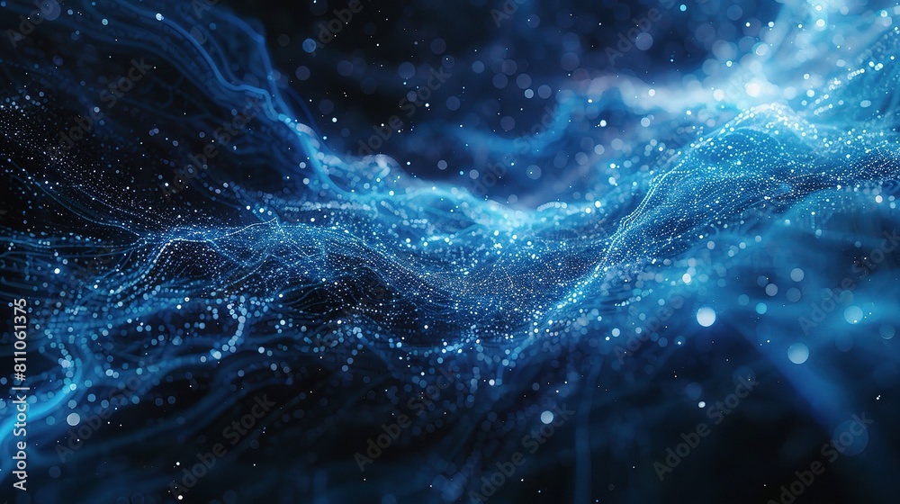 abstract lines intersecting against a dark blue background abstract lines intersecting against a dark blue background