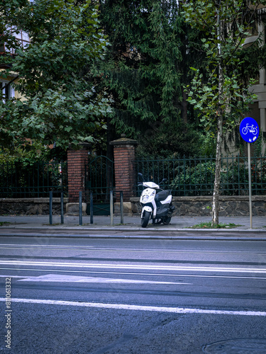 Wallpaper Mural How not to park a scooter Torontodigital.ca
