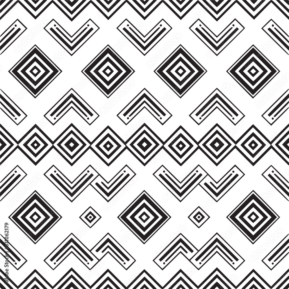 Geometric pattern vector Geometric pattern vector