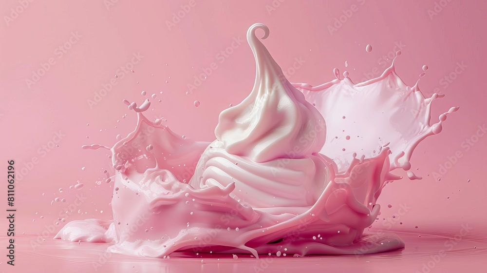 levitating Cream , pastel color background, professional studio photography, hyperrealistic, minimalism, negative space, high detailed, sharp focus levitating Cream , pastel color background, professional studio photography, hyperrealistic, minimalism, negative space, high detailed, sharp focus