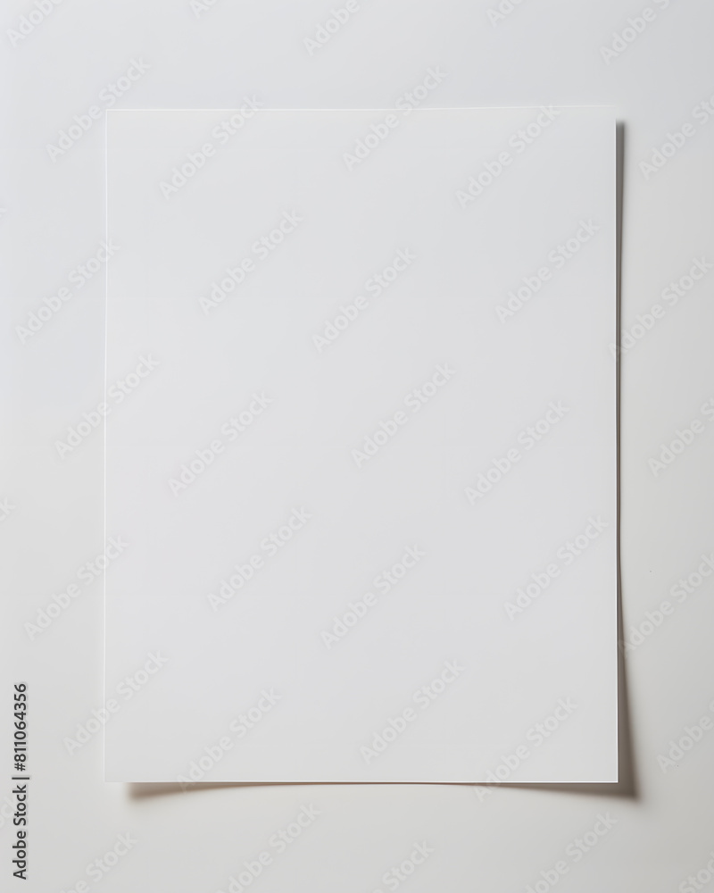 Sheet of paper or a4 paper isolated on white background Sheet of paper or a4 paper isolated on white background