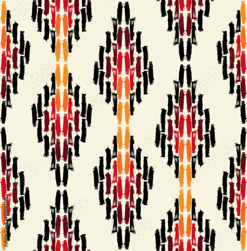 Tribal pattern. Geometric pattern background