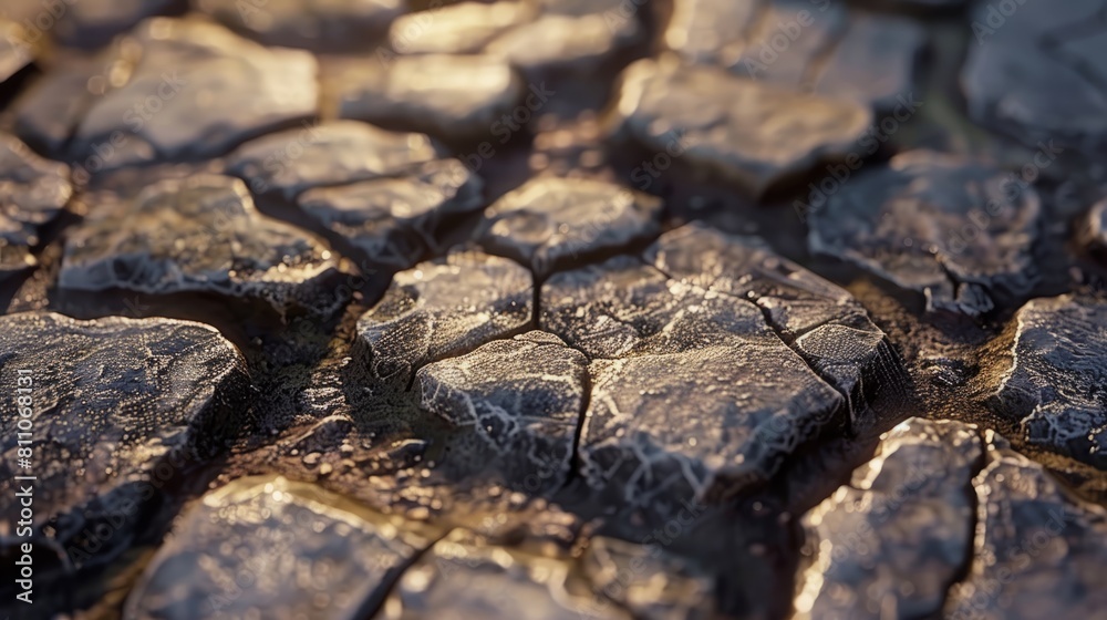 close-up of a cracked stone surface close-up of a cracked stone surface