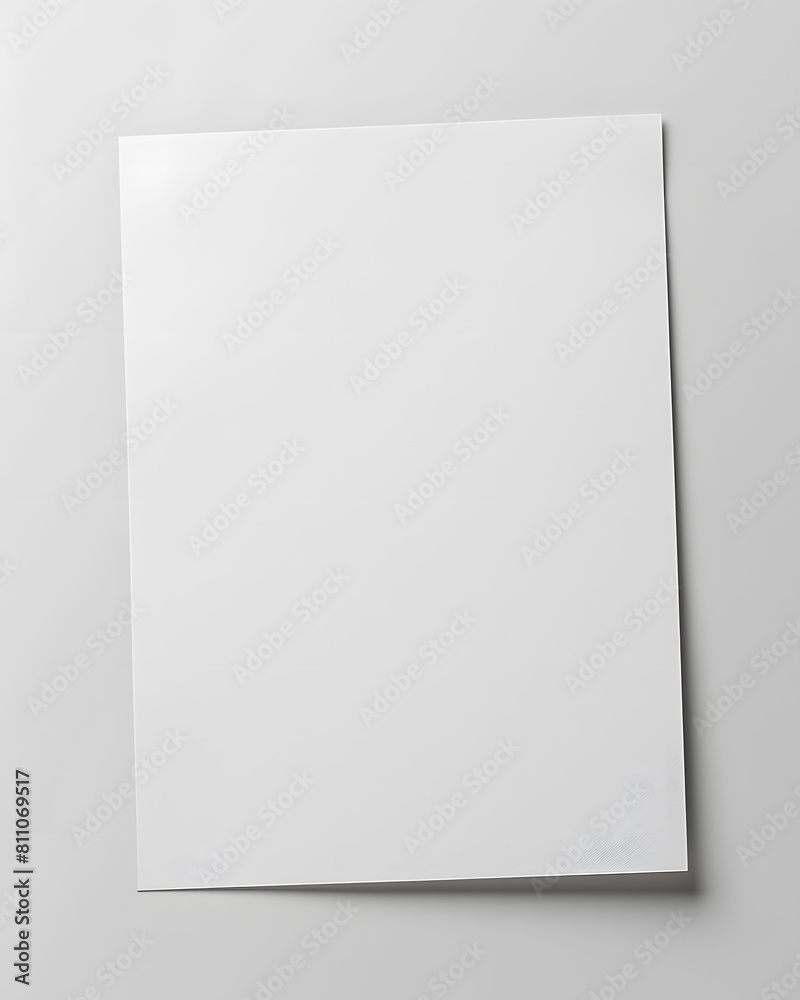 Sheet of paper or a4 paper isolated on white background Sheet of paper or a4 paper isolated on white background