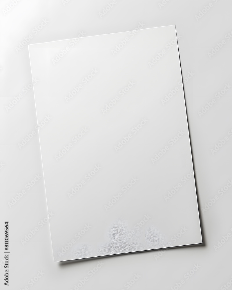 Sheet of paper or a4 paper isolated on white background Sheet of paper or a4 paper isolated on white background