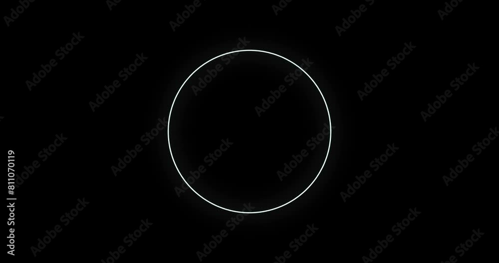 Spherical audio waveform equalizer. Neon sound visualizer, isolated on black background Spherical audio waveform equalizer. Neon sound visualizer, isolated on black background