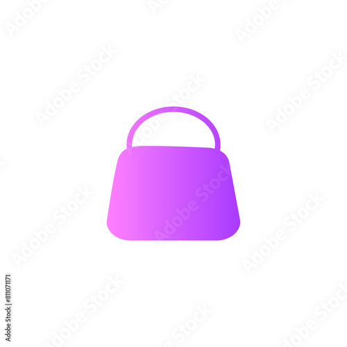 hand bag gradient icon