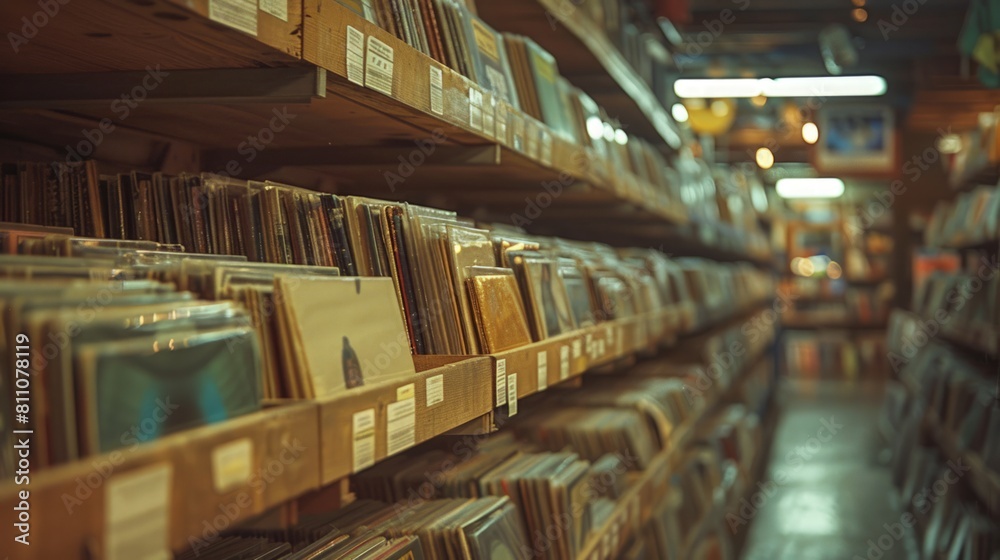 A documentary exploring the resurgence of vinyl records and their impact on the music industry, focusing on consumer nostalgia and the demand for physical media.   