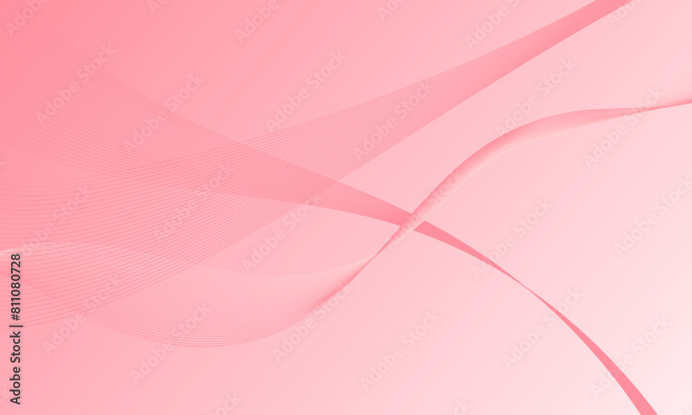 pink soft lines wave curves with smooth gradient abstract background pink soft lines wave curves with smooth gradient abstract background