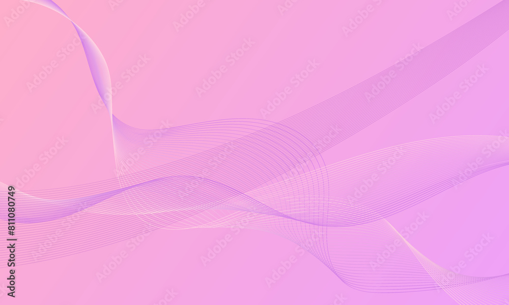 pink violet purple with smooth lines wave curves on gradient abstract background pink violet purple with smooth lines wave curves on gradient abstract background