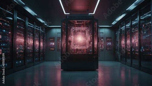 Quantum Data Hub: Futuristic Computer Center Utilizes Quantum Bits for High-Performance Computing