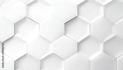 white hexagon background pattern  hexagon  design  vector  wallpaper  geometric  3d  illustration  seamless  texture  shape  art  backdrop  decoration  element