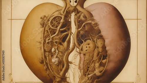 Visual Guide to Understanding Chronic Kidney Disease Anatomy photo