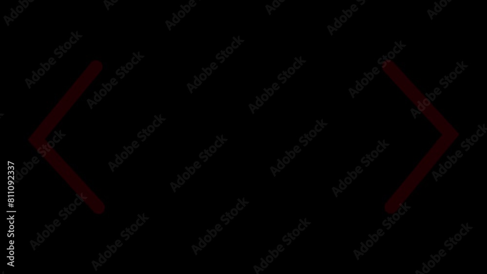 Metallic arrows hi-tech futuristic abstract geometric background. Seamless looping motion design. Video animation Ultra HD 4K 3840x2160