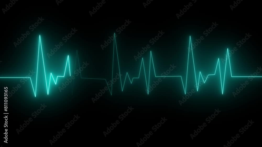 Neon Heartbeat or pulse. Vector illustration. sky line of heart rate. Heart pulse graphic. Neon heartbeat cardiogram Neon Heartbeat or pulse. Vector illustration. sky line of heart rate. Heart pulse graphic. Neon heartbeat cardiogram