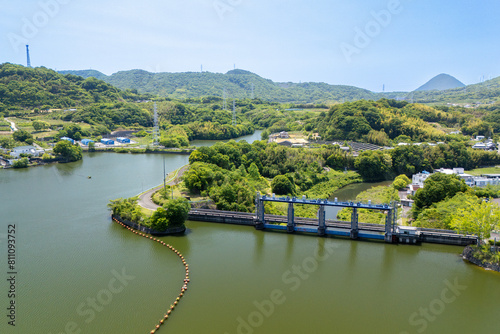 香川県のバス釣りの名所の府中湖 © sand555