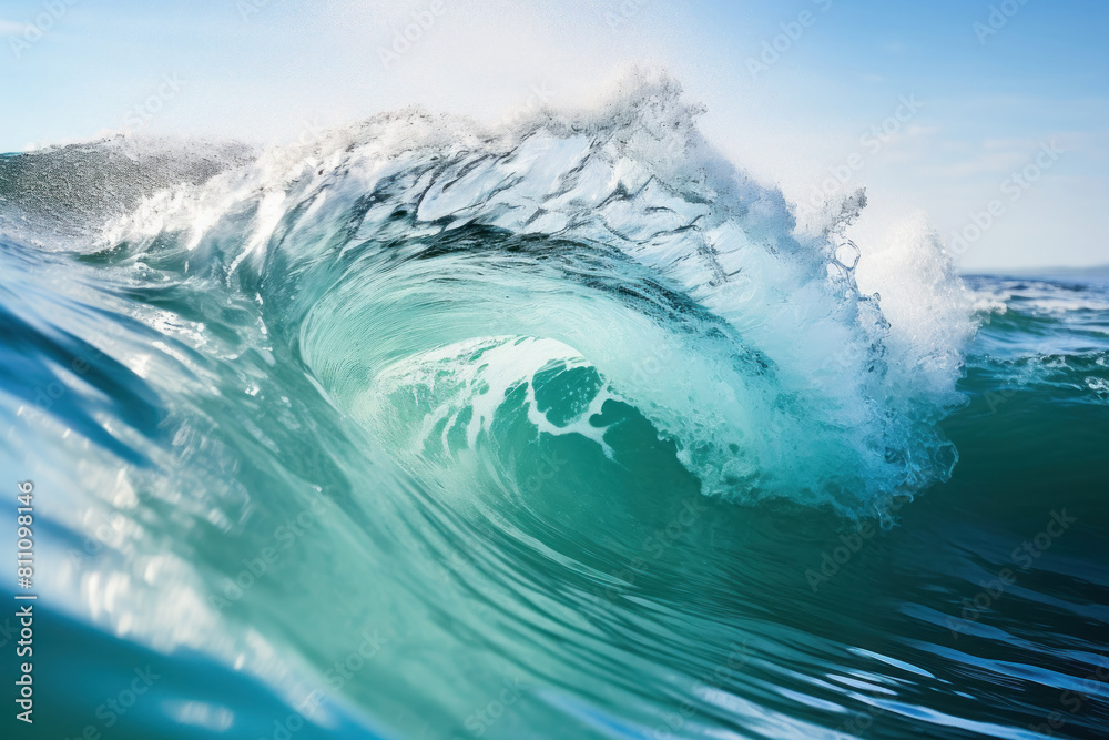 sea ​​ocean wave, water splash wave crest, ebb and flow, background, wallpaper, marine theme minimalism, close-up