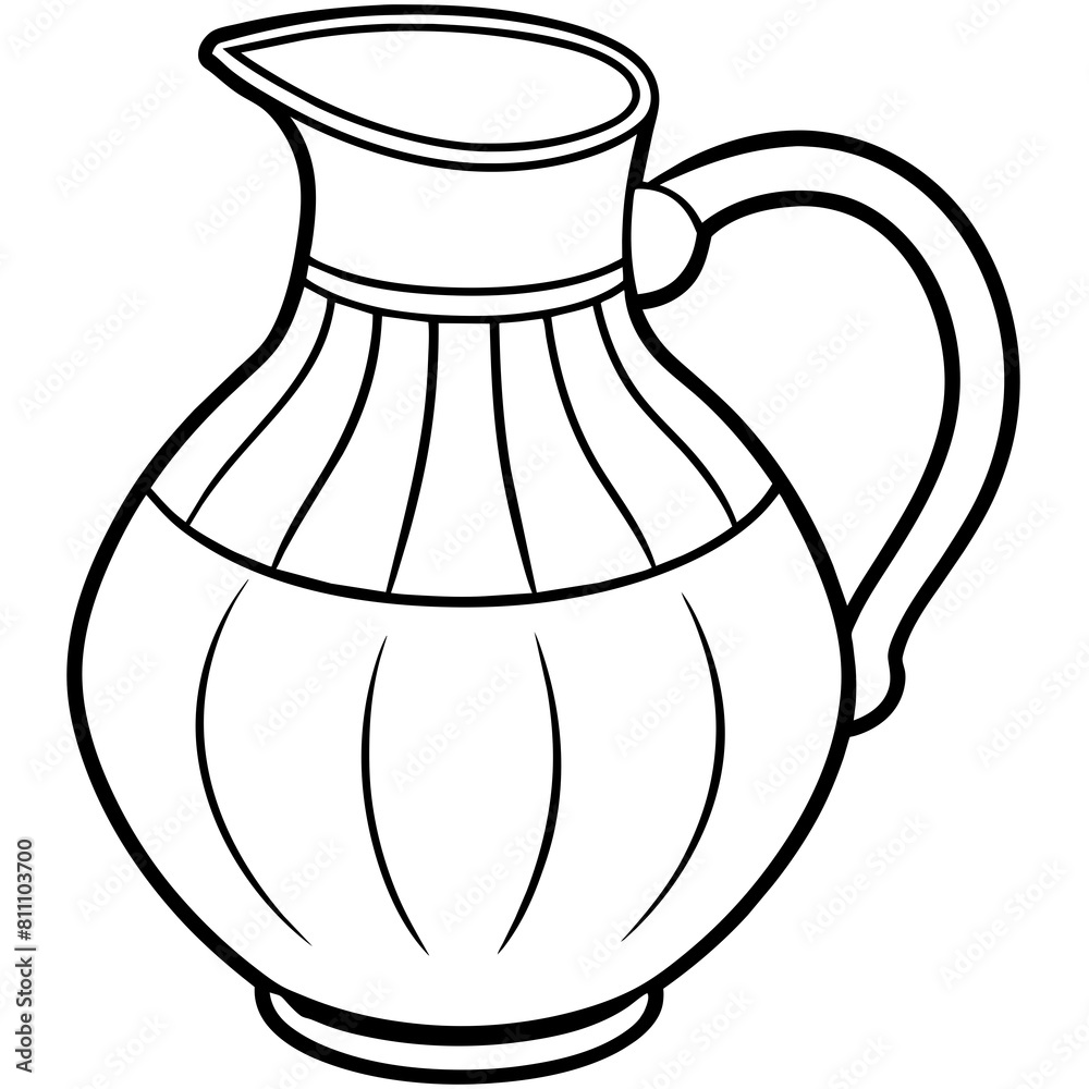 Jug vector illustration Jug vector illustration