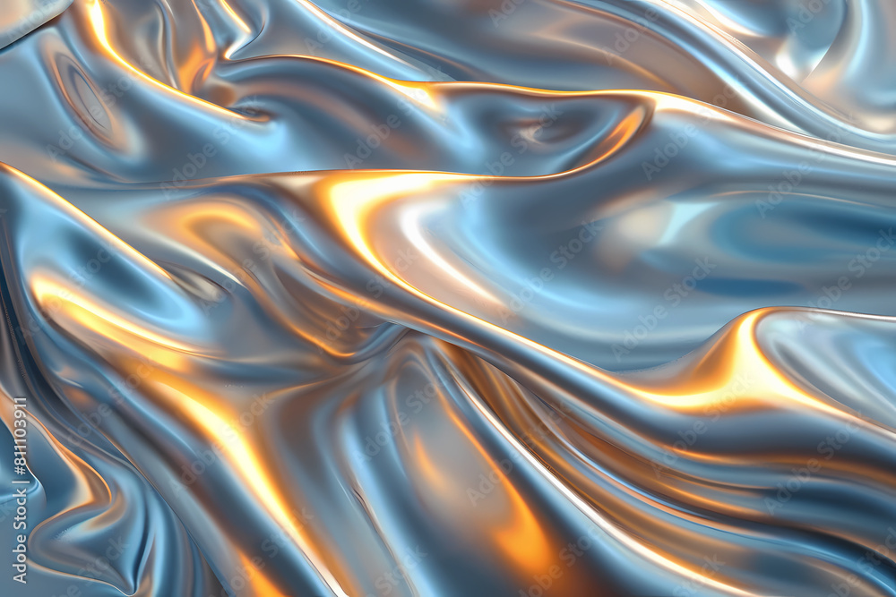 Obraz premium Smooth Silky 3D Background