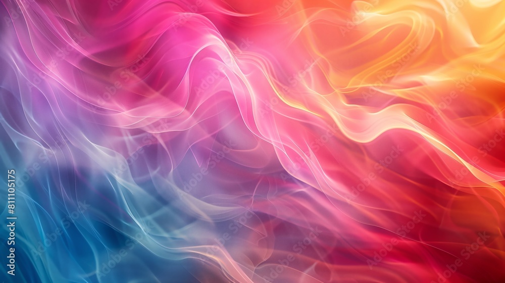 Vibrant Abstract Swirls in Red and Blue: Dynamic, Colorful Background for Creative Design 8K Wallpaper High-resolution