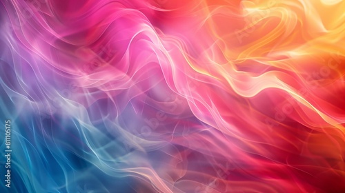 Vibrant Abstract Swirls in Red and Blue  Dynamic  Colorful Background for Creative Design 8K Wallpaper High-resolution