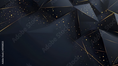 Abstract luxury background with golden elements and shining light effect decoration  Luxury background design concept.