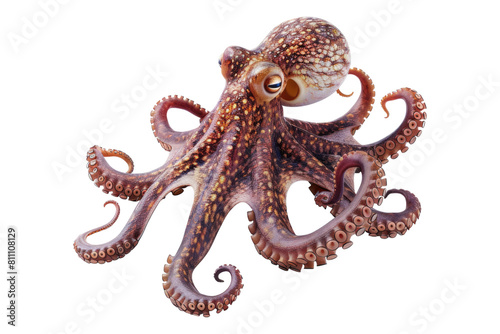 Octopus grip isolated on transparent background