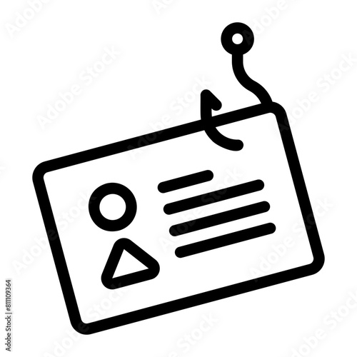 phishing line icon